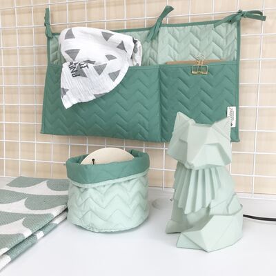 -groene babykamer