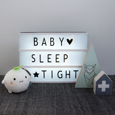 LEDR-lichtbak-letters-A4-aan